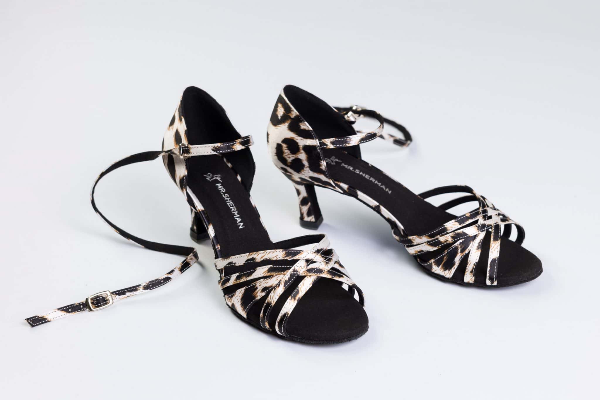 Tanzschuhe Leopard Lady