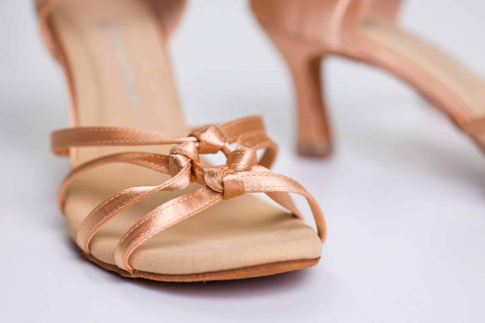 Tanzschuhe Champagner – Bild 5
